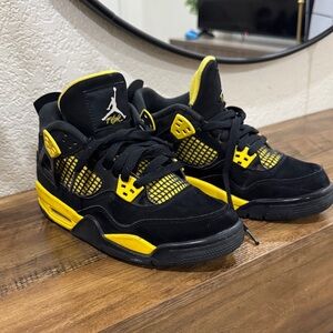 Jordan Kids Sneakers Black Yellow